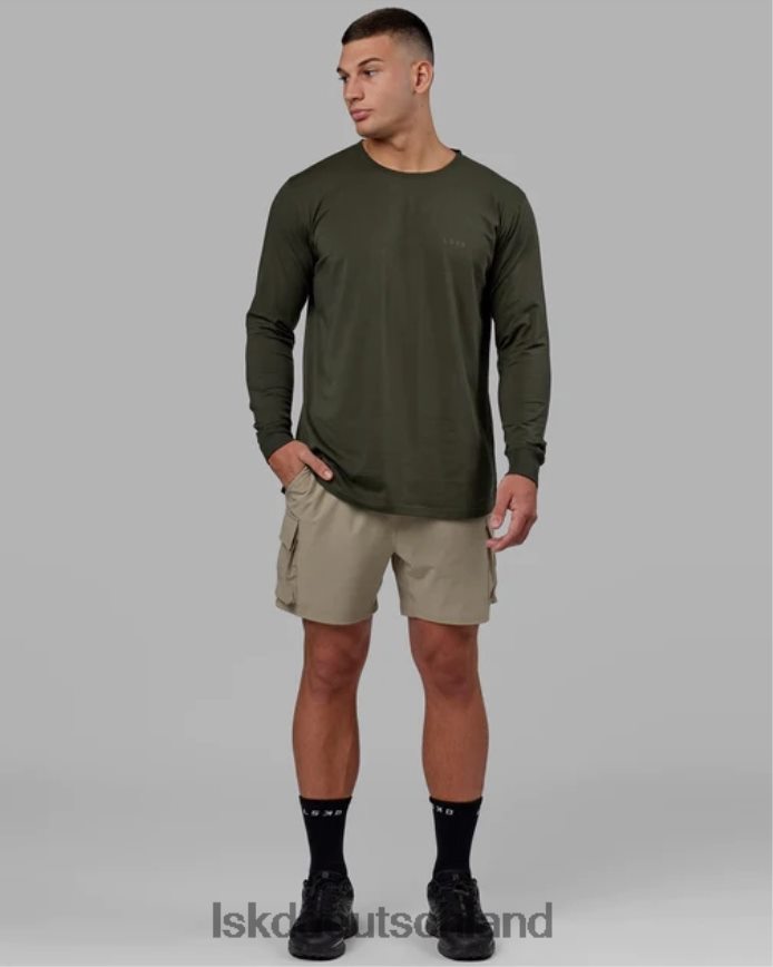 Männer LSKD Deluxe Pimaflx LS-T-Shirt – Waldnacht Bekleidung VD2NLV957
