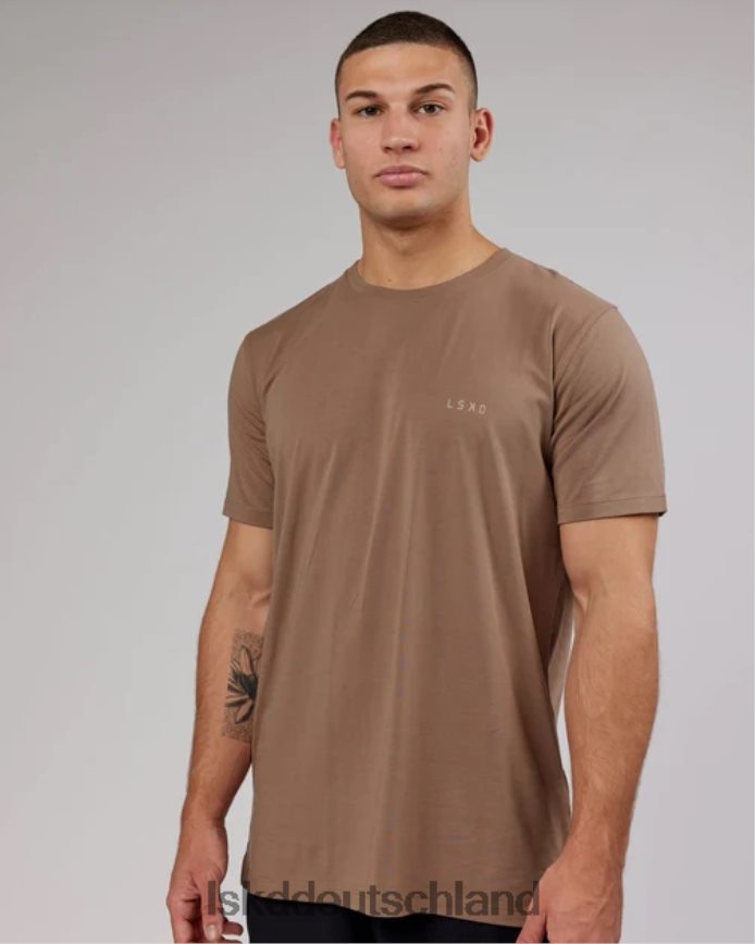 Männer LSKD Deluxe-Pimaflx-T-Shirt – Fossil Bekleidung VD2NLV975