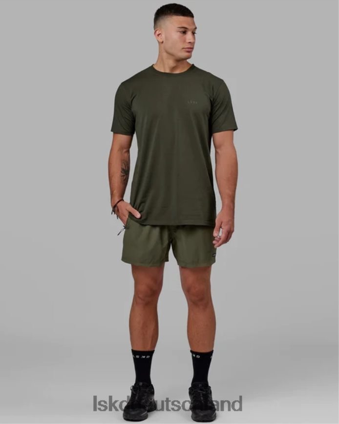 Männer LSKD Deluxe-Pimaflx-T-Shirt – Waldnacht Bekleidung VD2NLV963