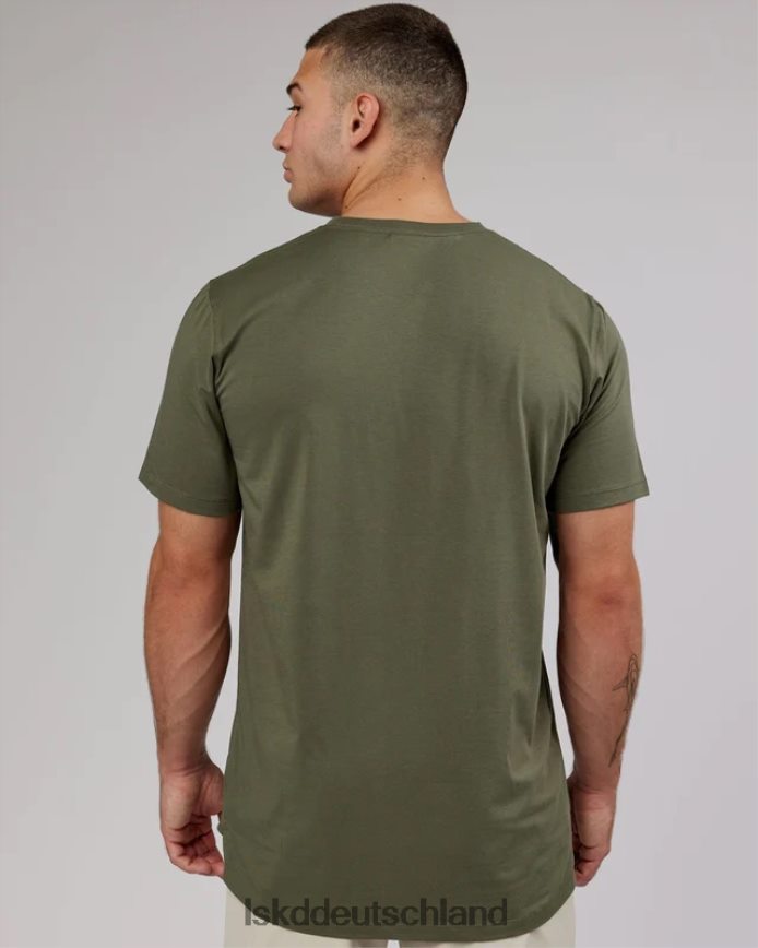 Männer LSKD Deluxe-Pimaflx-T-Shirt – olivfarben Bekleidung VD2NLV973