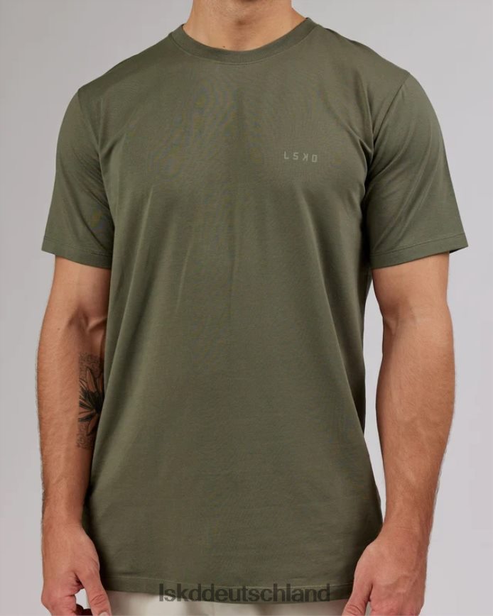 Männer LSKD Deluxe-Pimaflx-T-Shirt – olivfarben Bekleidung VD2NLV973