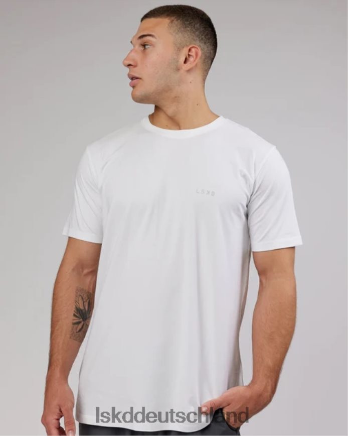 Männer LSKD Deluxe-Pimaflx-T-Shirt – weiß Bekleidung VD2NLV959