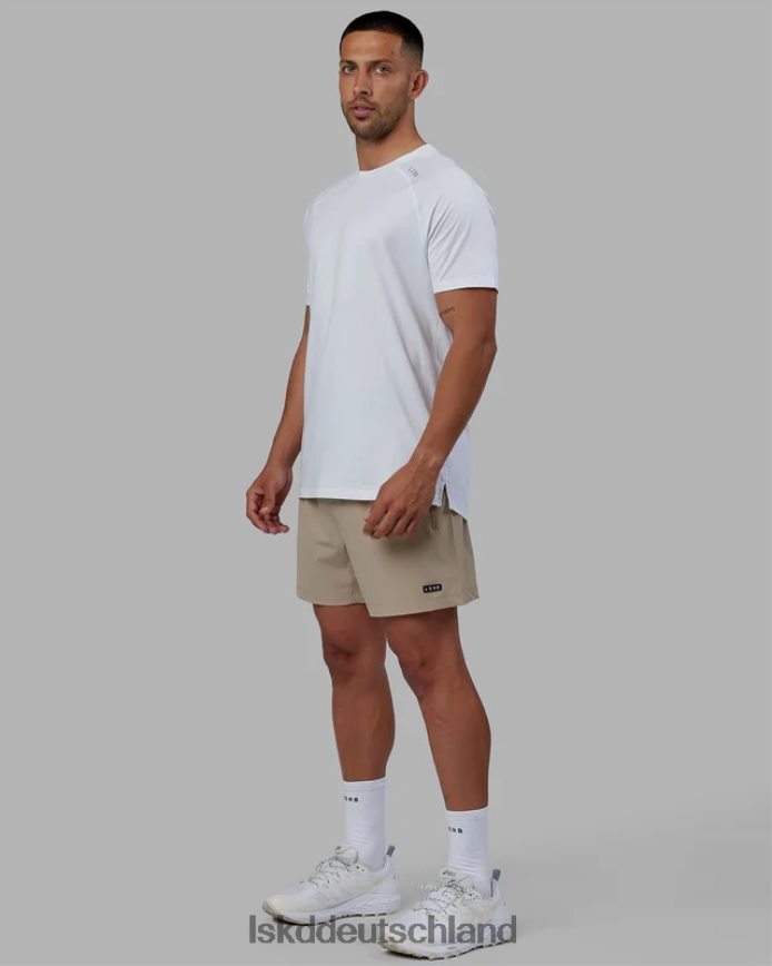 Männer LSKD Perform Vapourflx T-Shirt – weiß meliert Bekleidung VD2NLV931