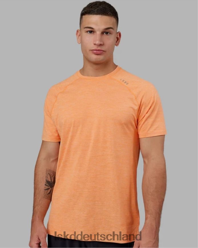 Männer LSKD Perform Vapourflx Tee – Mandarine Mergel Bekleidung VD2NLV950
