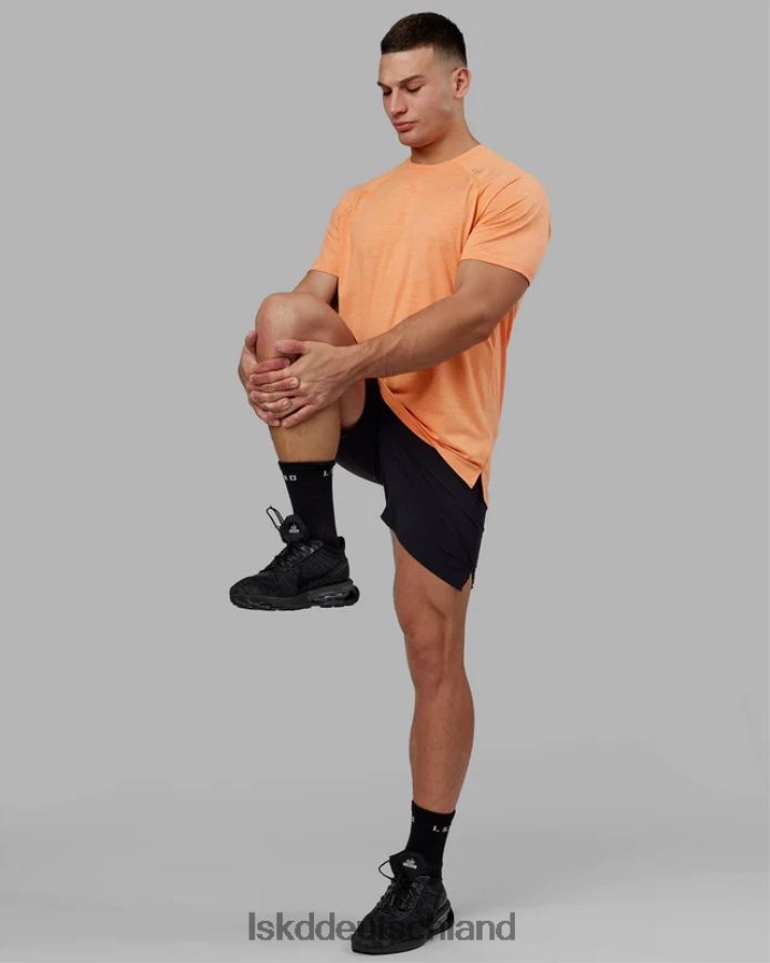 Männer LSKD Perform Vapourflx Tee – Mandarine Mergel Bekleidung VD2NLV950