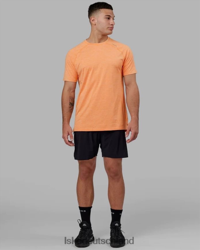 Männer LSKD Perform Vapourflx Tee – Mandarine Mergel Bekleidung VD2NLV950