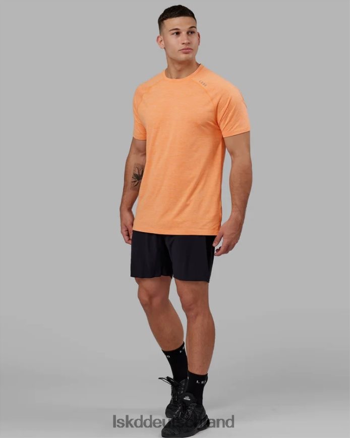 Männer LSKD Perform Vapourflx Tee – Mandarine Mergel Bekleidung VD2NLV950