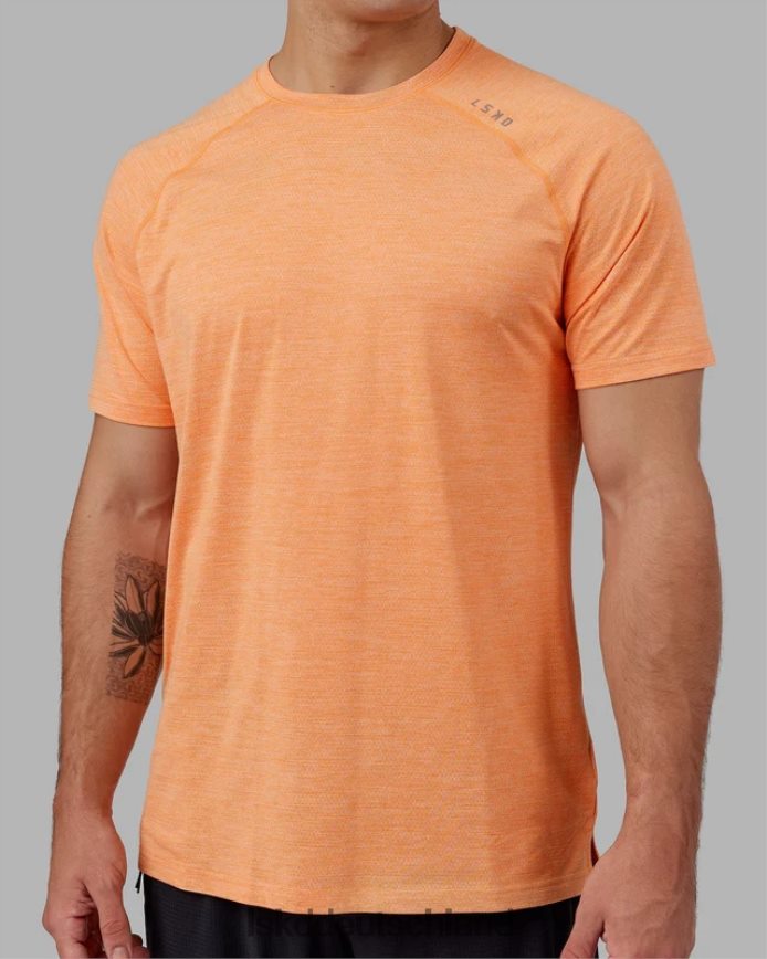 Männer LSKD Perform Vapourflx Tee – Mandarine Mergel Bekleidung VD2NLV950