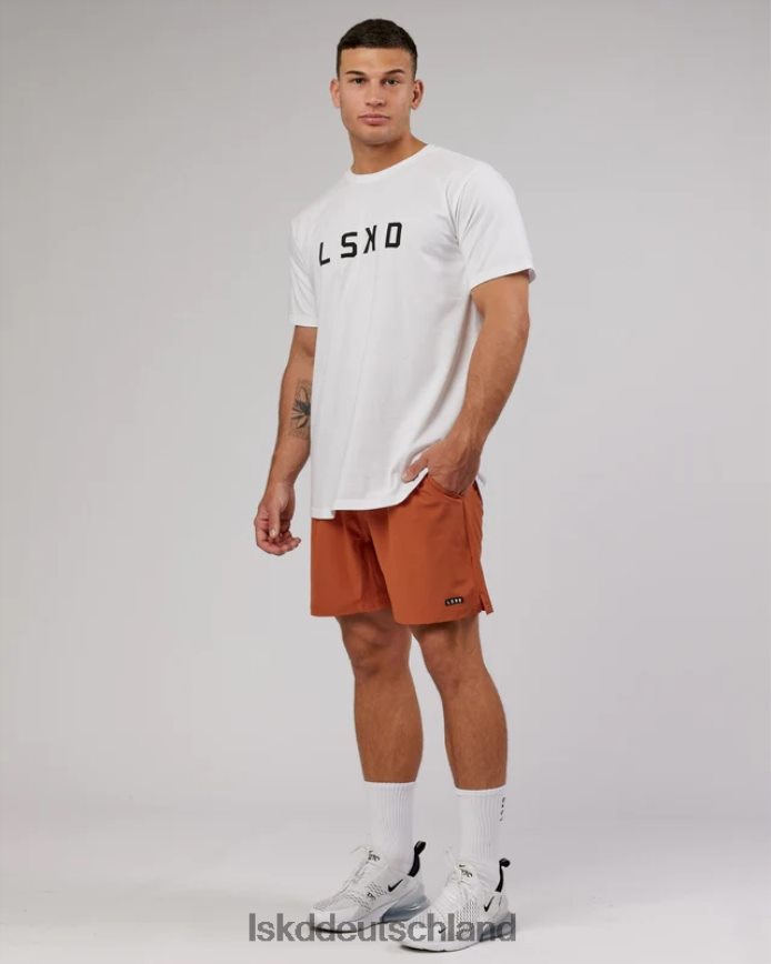 Männer LSKD Power flxdry T-Shirt - weiß-schwarz Bekleidung VD2NLV981