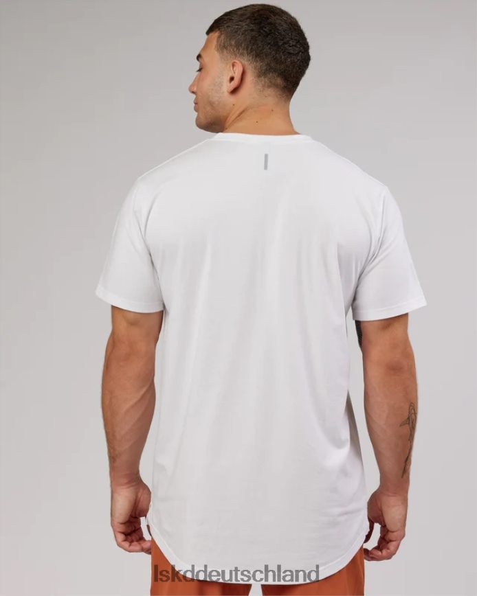 Männer LSKD Power flxdry T-Shirt - weiß-schwarz Bekleidung VD2NLV981