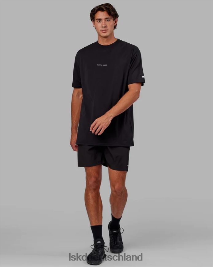 Männer LSKD Vertrauen Sie dem Prozess. FLXCotton-T-Shirt in Übergröße – Schwarz Bekleidung VD2NLV967