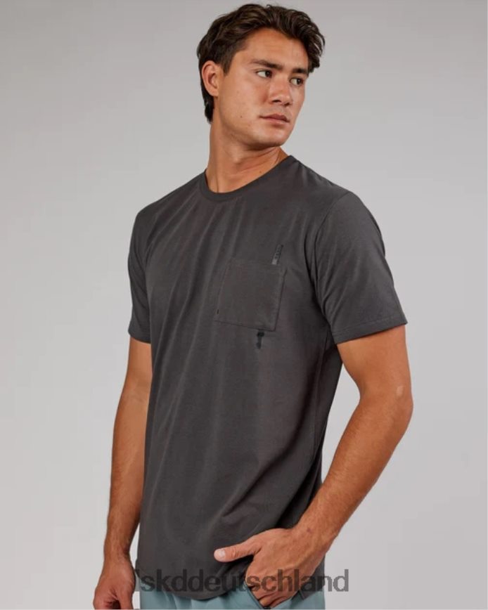 Männer LSKD Weld Flxcotton Taschen-T-Shirt – Asphalt Bekleidung VD2NLV974