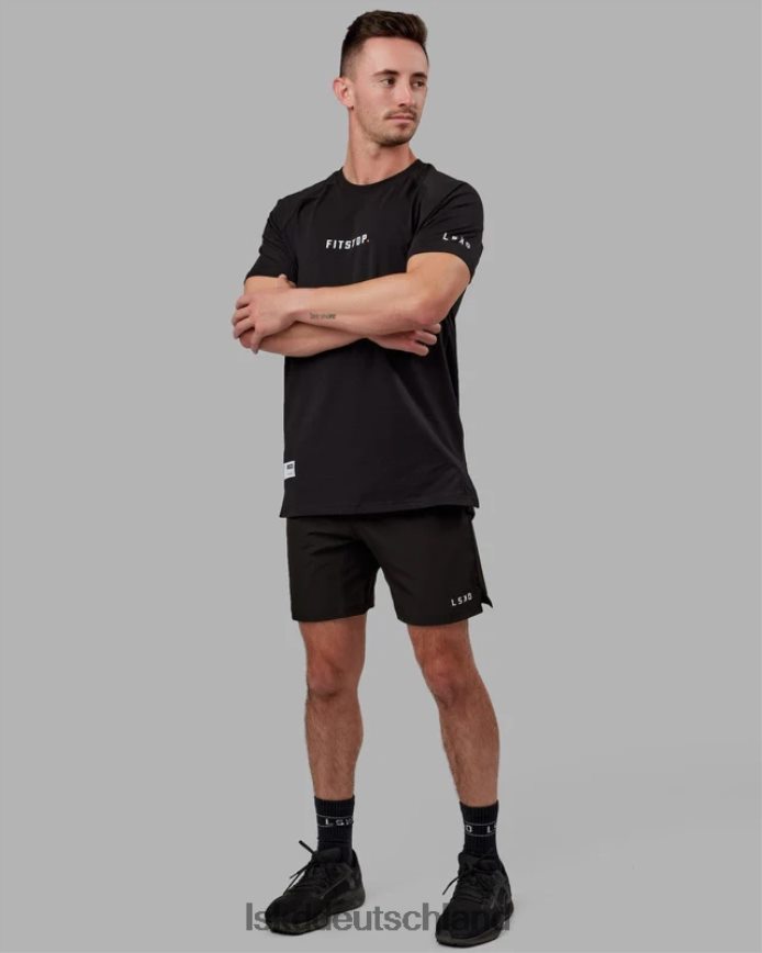 Männer LSKD fitstop optimales T-Shirt – schwarz Bekleidung VD2NLV961
