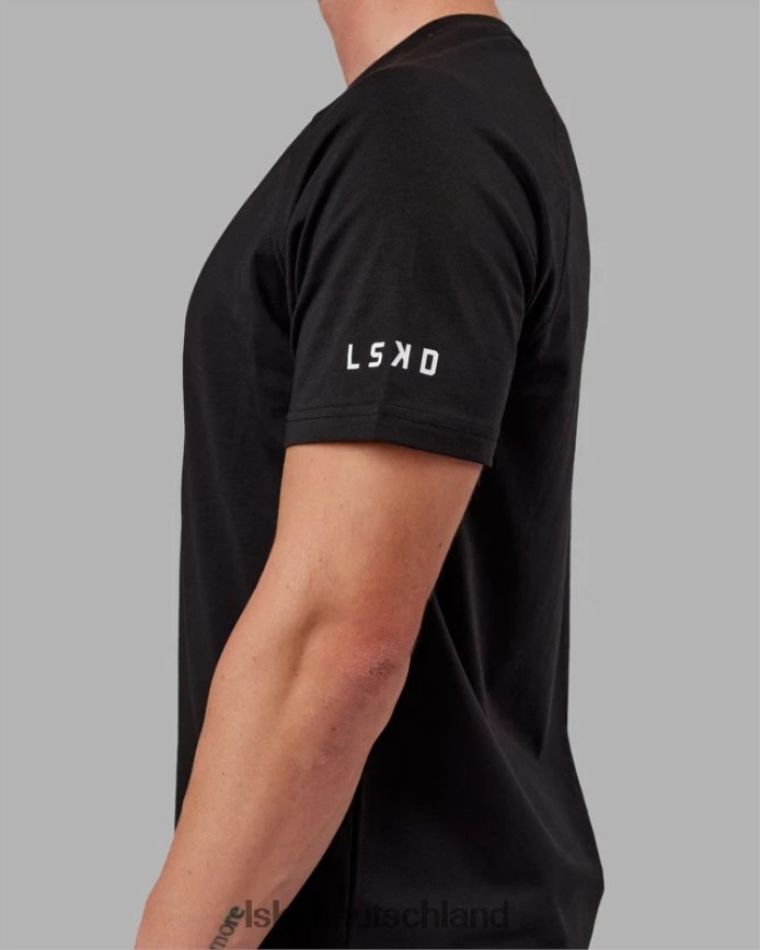 Männer LSKD fitstop optimales T-Shirt – schwarz Bekleidung VD2NLV961