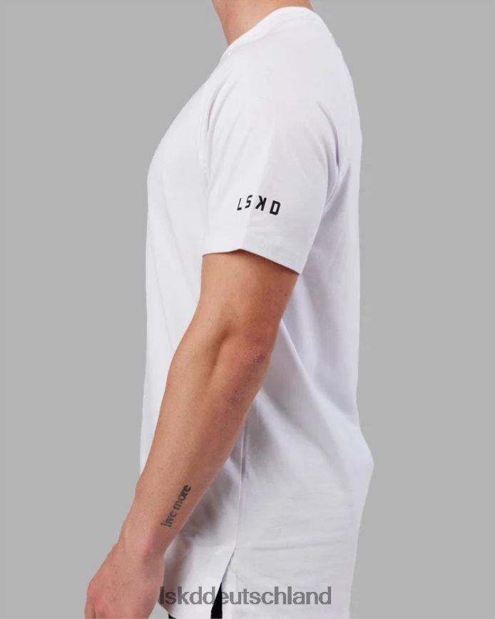 Männer LSKD fitstop optimales T-Shirt – weiß Bekleidung VD2NLV946
