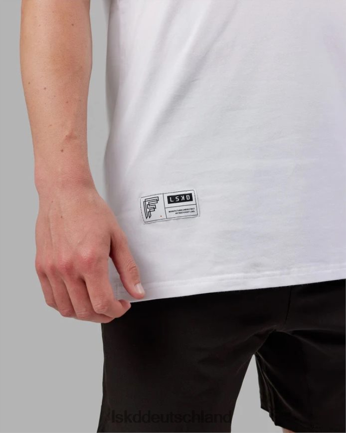 Männer LSKD fitstop optimales T-Shirt – weiß Bekleidung VD2NLV946