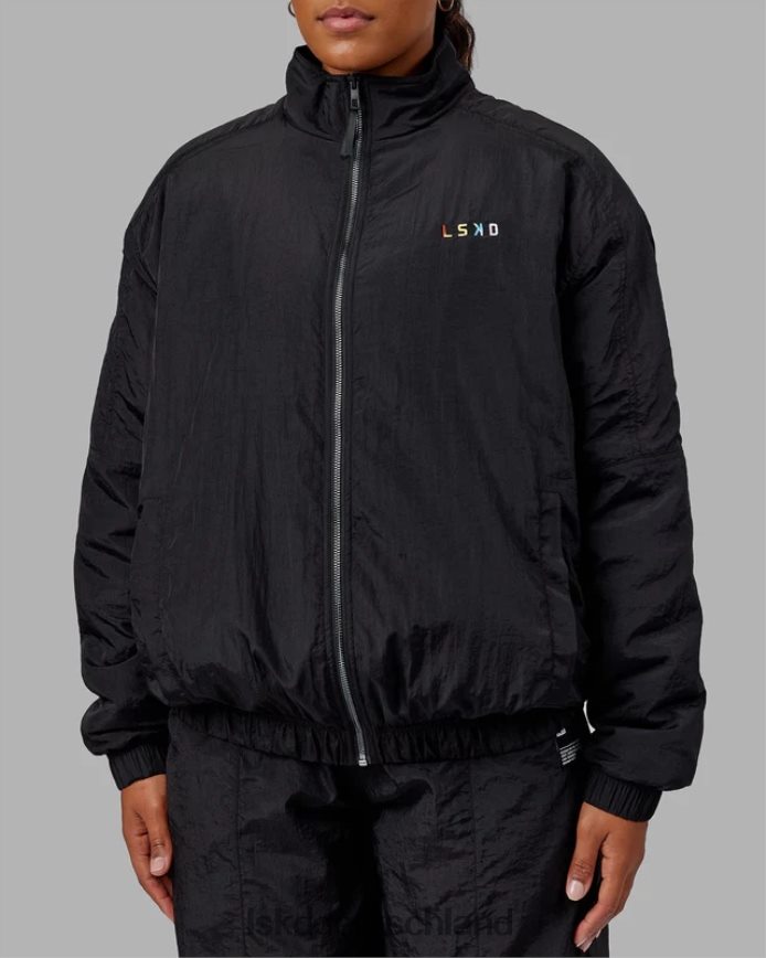 unisex LSKD Amplify Bomberjacke – Schwarz Bekleidung VD2NLV494