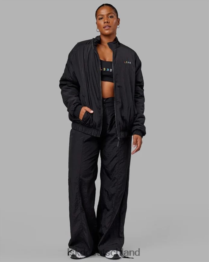 unisex LSKD Amplify Bomberjacke – Schwarz Bekleidung VD2NLV494