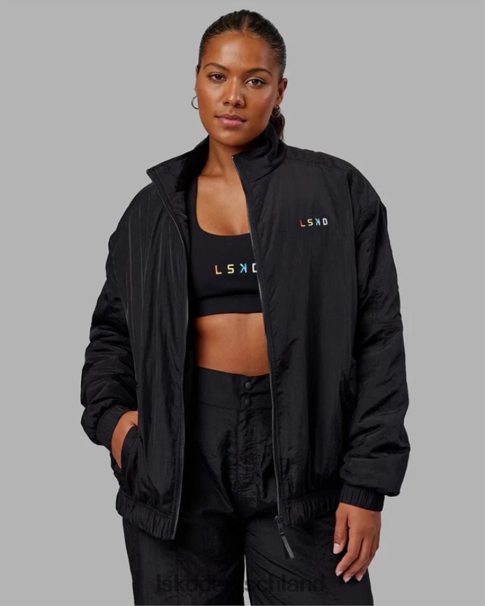 unisex LSKD Amplify Bomberjacke – Schwarz Bekleidung VD2NLV494