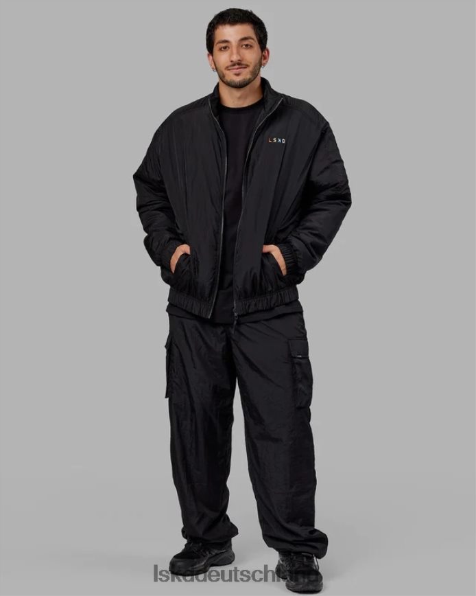 unisex LSKD Amplify Bomberjacke – Schwarz Bekleidung VD2NLV494