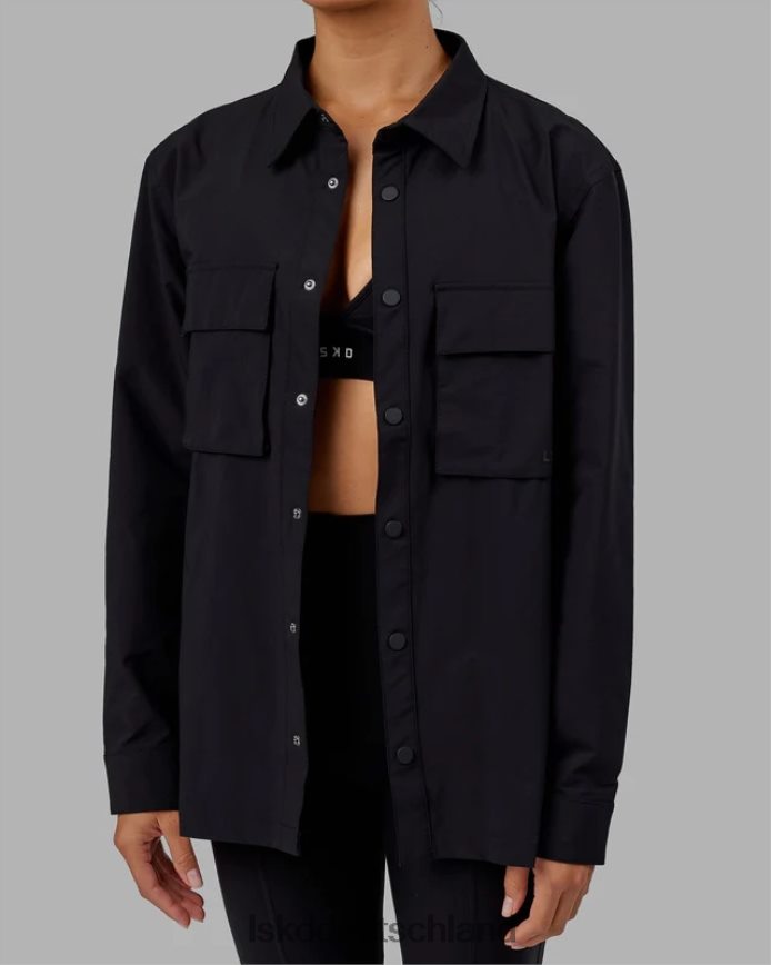 unisex LSKD Utility-Jacke – schwarz Bekleidung VD2NLV474