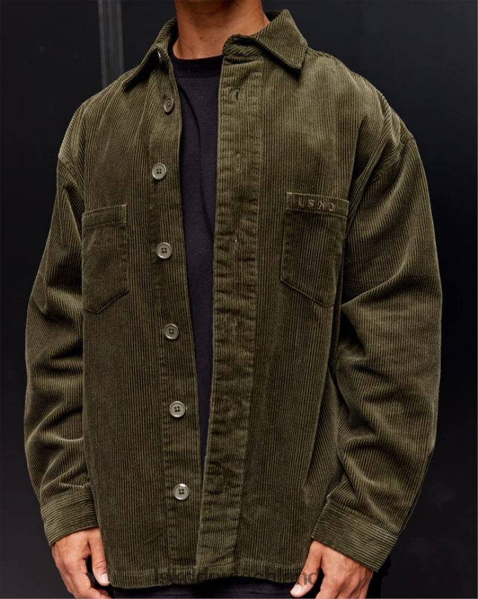 unisex LSKD ikonische Cordjacke – Waldnacht Bekleidung VD2NLV492