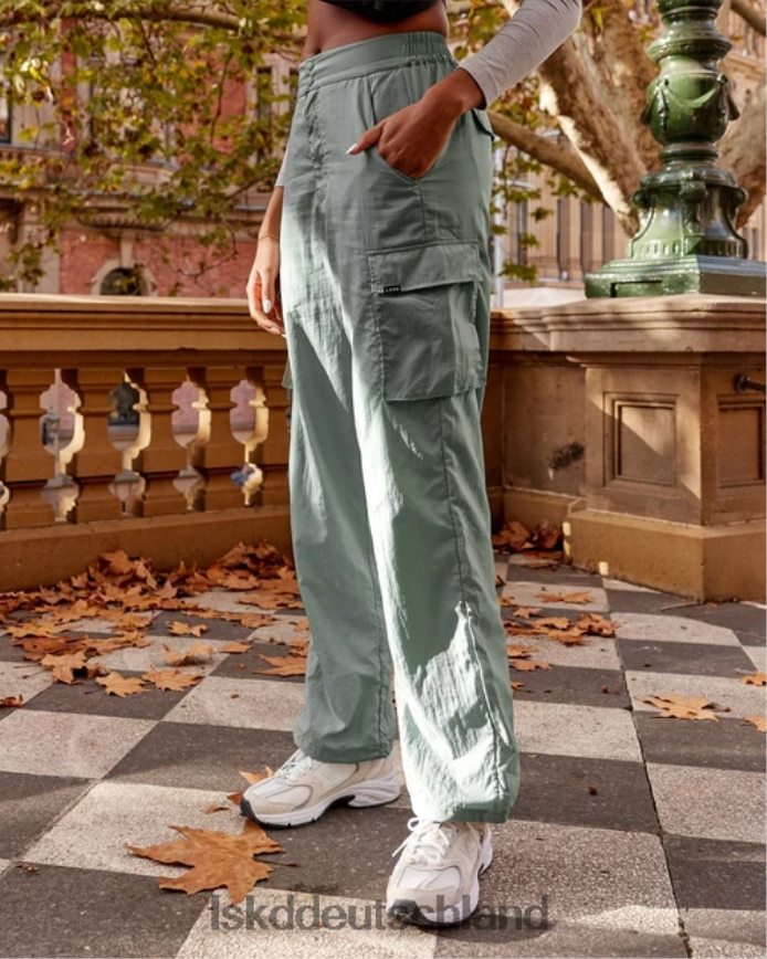 unisex LSKD Ganztägige Performance-Cargohose – Eisberggrün Bekleidung VD2NLV746