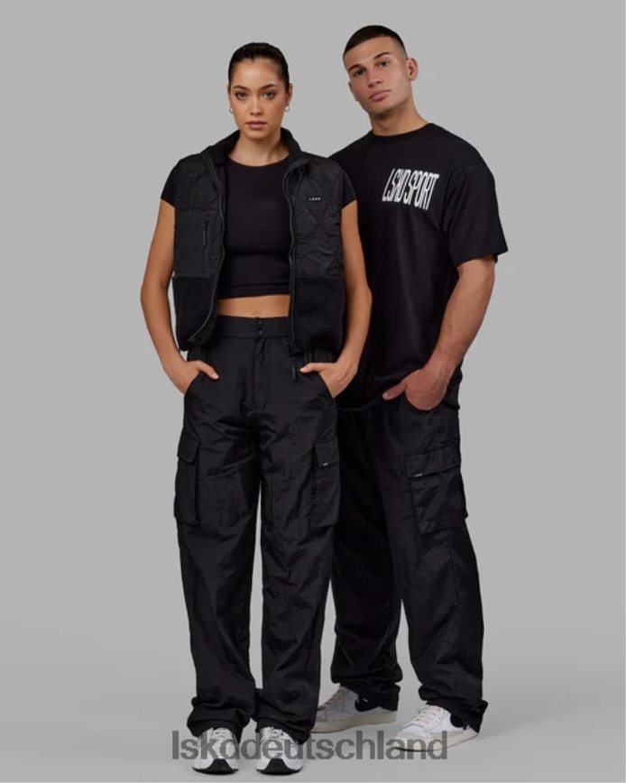 unisex LSKD Ganztägige Performance-Cargohose – Schwarz Bekleidung VD2NLV740