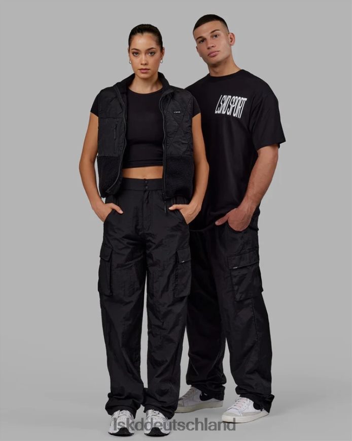 unisex LSKD Ganztägige Performance-Cargohose – Schwarz Bekleidung VD2NLV740