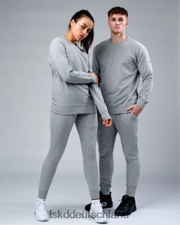 unisex LSKD Rival Flxfleece Jogger – Hellgrau Marl Bekleidung VD2NLV747