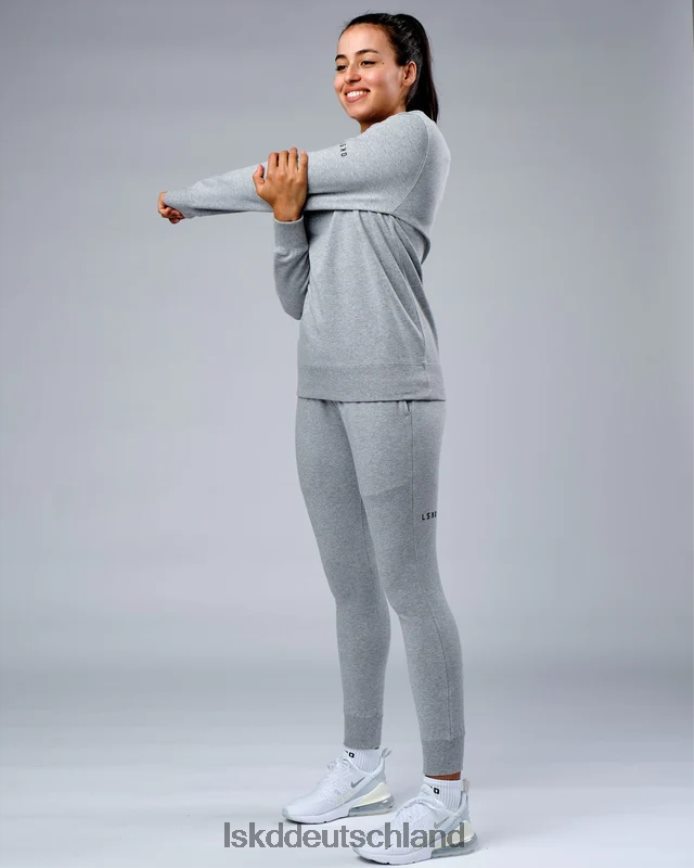 unisex LSKD Rival Flxfleece Jogger – Hellgrau Marl Bekleidung VD2NLV747