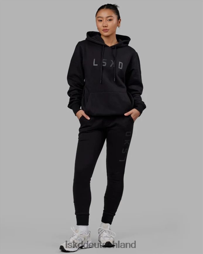 unisex LSKD Strukturjogger - Schwarz-Schwarz Bekleidung VD2NLV739