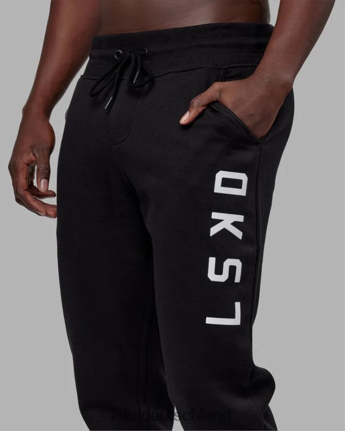 unisex LSKD Strukturjogger - schwarz-weiß Bekleidung VD2NLV736