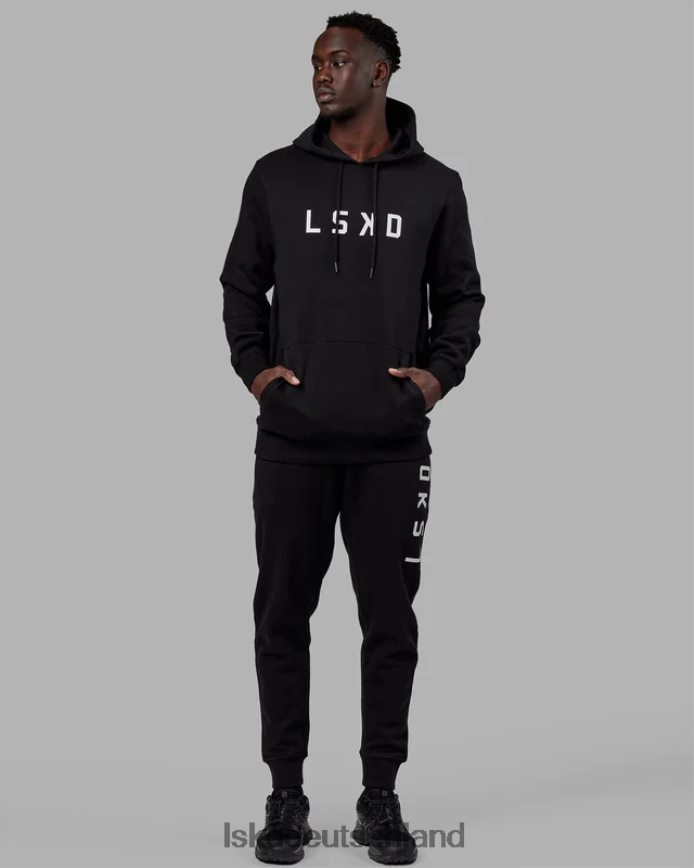 unisex LSKD Strukturjogger - schwarz-weiß Bekleidung VD2NLV736
