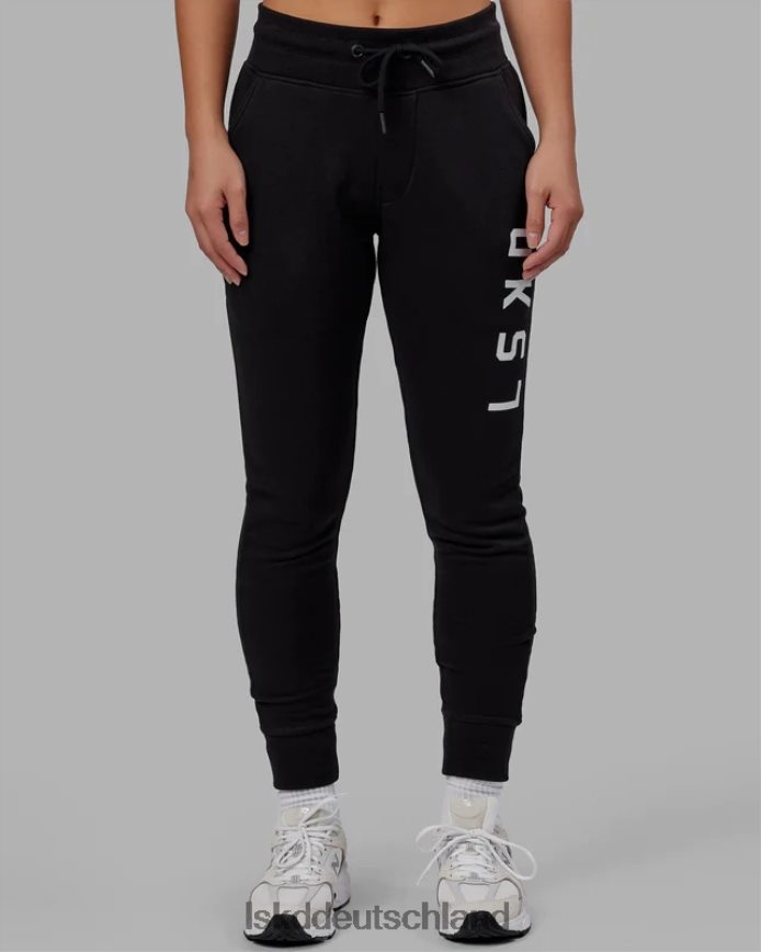 unisex LSKD Strukturjogger - schwarz-weiß Bekleidung VD2NLV736