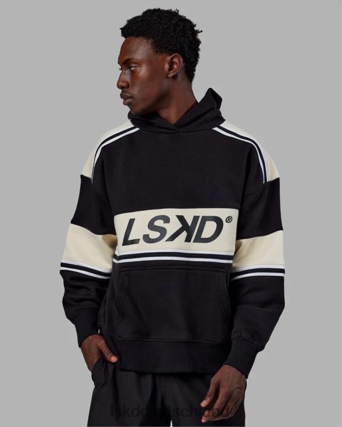 unisex LSKD A-Team Kapuzenpullover in Übergröße – Black-Bone Bekleidung VD2NLV388