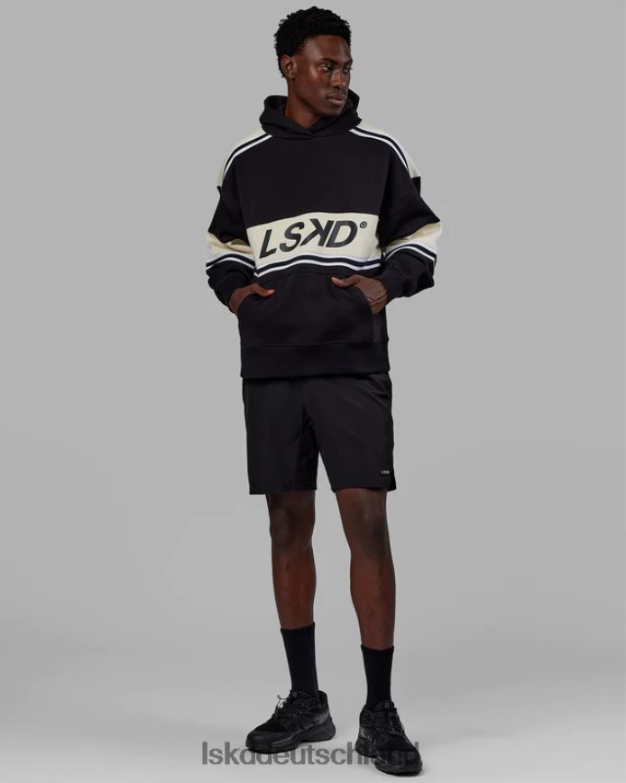 unisex LSKD A-Team Kapuzenpullover in Übergröße – Black-Bone Bekleidung VD2NLV388