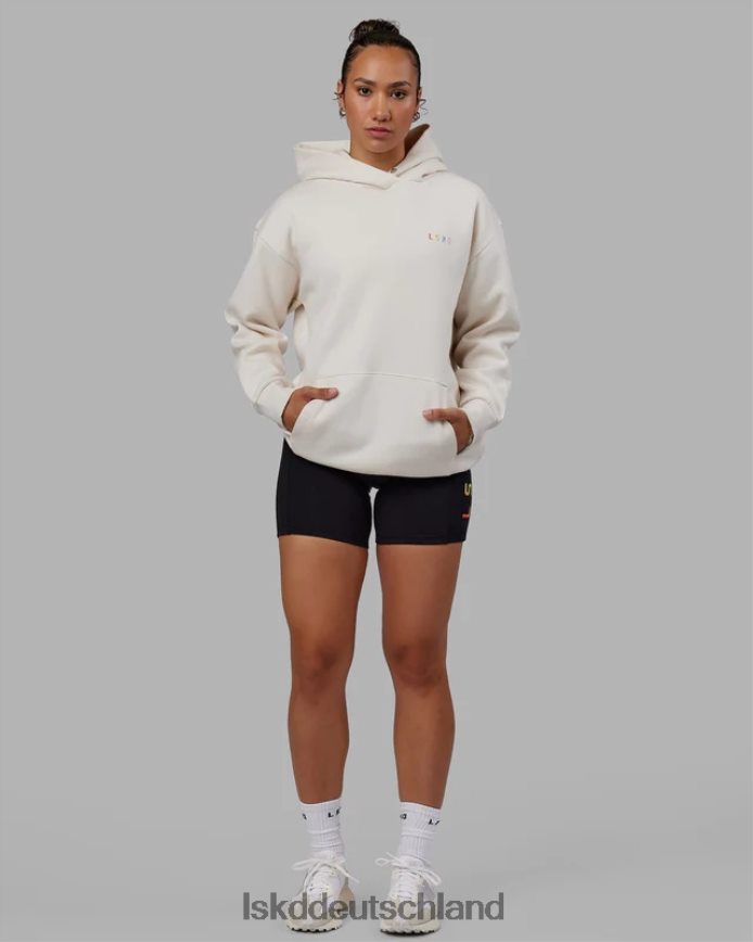 unisex LSKD Amplify Kapuzenpullover in Übergröße – Pride-Off-Weiß Bekleidung VD2NLV440