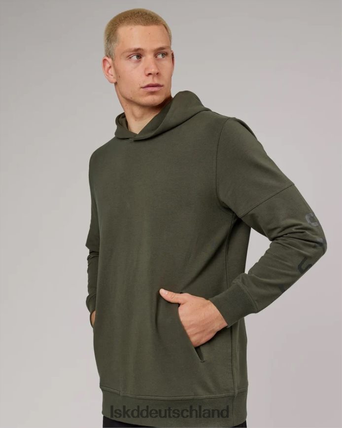 unisex LSKD Direction Flxfleece Kapuzenpullover – Waldnacht Bekleidung VD2NLV428