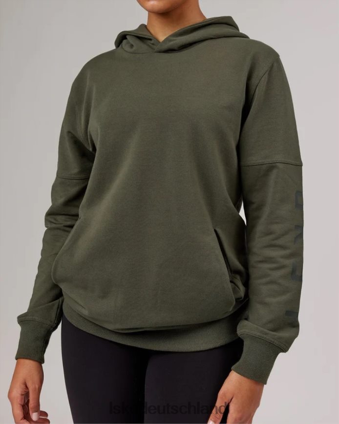 unisex LSKD Direction Flxfleece Kapuzenpullover – Waldnacht Bekleidung VD2NLV428