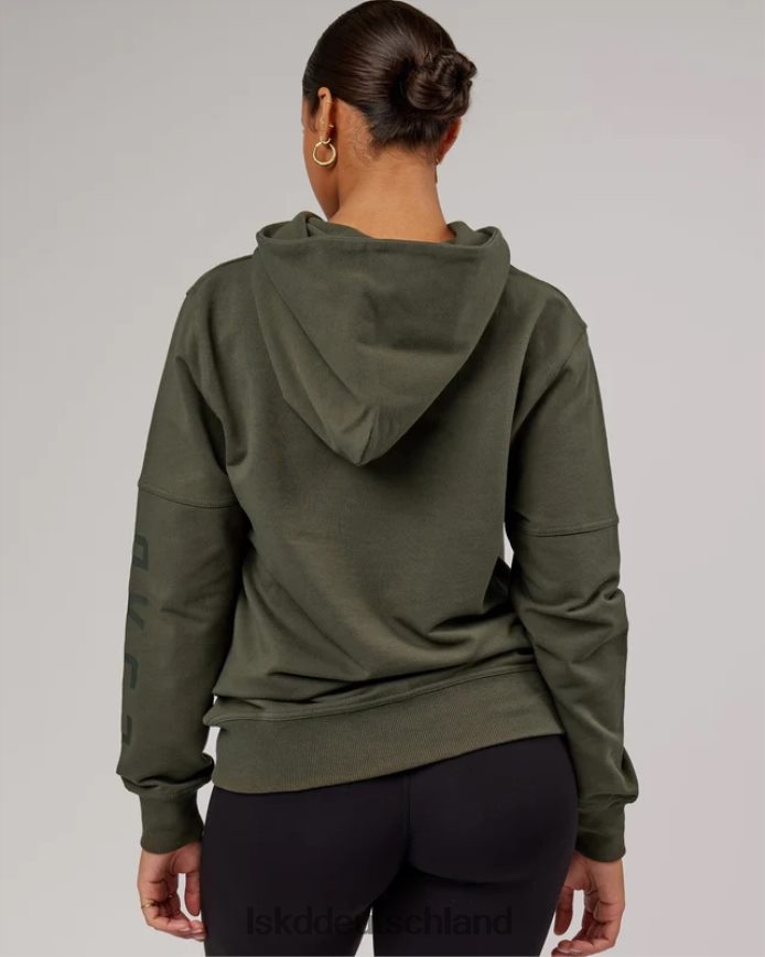 unisex LSKD Direction Flxfleece Kapuzenpullover – Waldnacht Bekleidung VD2NLV428