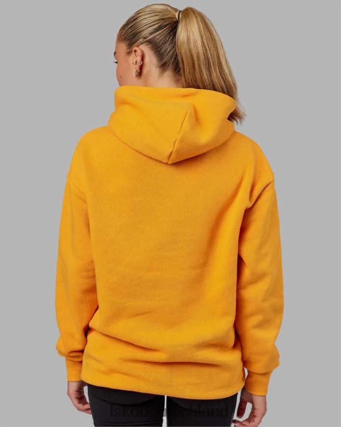 unisex LSKD Grundlegender Kapuzenpullover in Übergröße – Butterscotch Bekleidung VD2NLV431