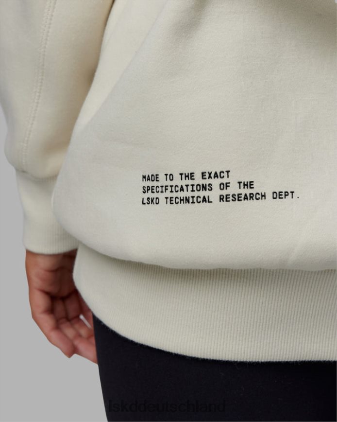 unisex LSKD Labor-Kapuzenpullover in Übergröße – Knochen Bekleidung VD2NLV396