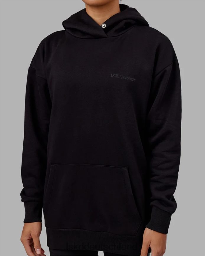unisex LSKD Motion Hoodie Oversize - Schwarz-Schwarz Bekleidung VD2NLV392