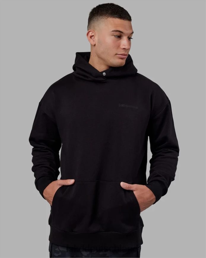 unisex LSKD Motion Hoodie Oversize - Schwarz-Schwarz Bekleidung VD2NLV392