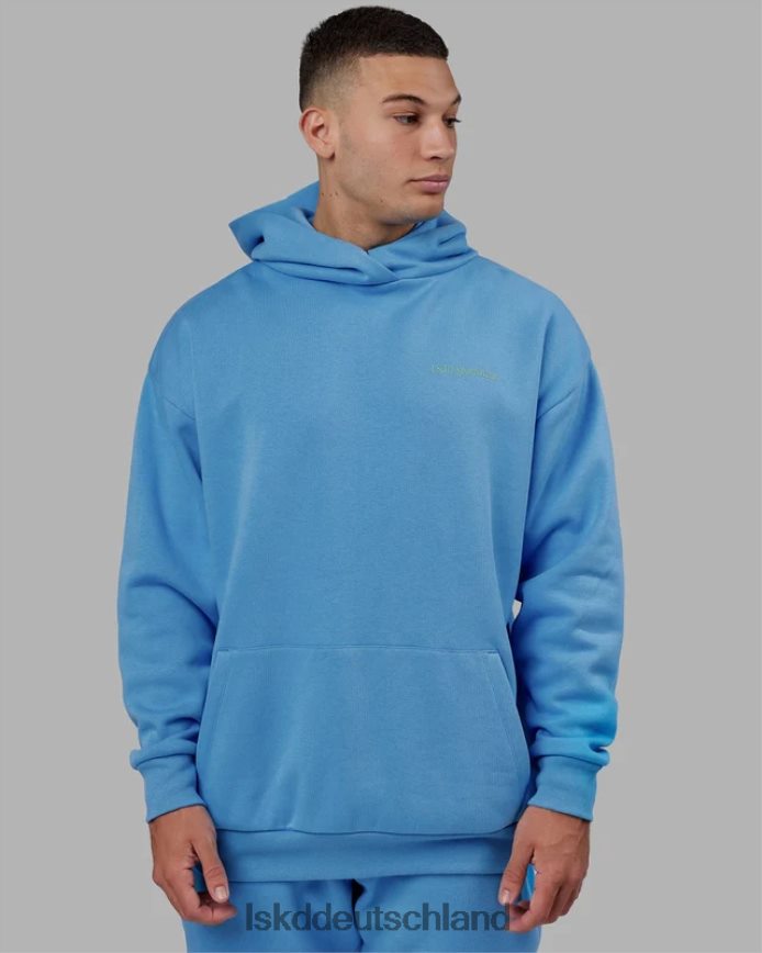 unisex LSKD Motion Hoodie Übergröße - Azurblau Bekleidung VD2NLV446