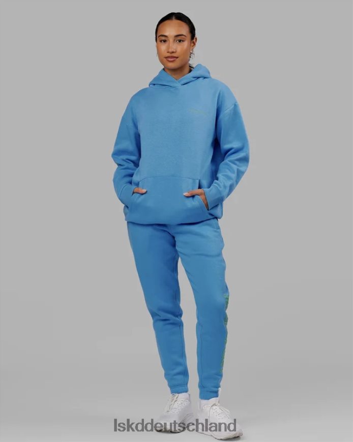 unisex LSKD Motion Hoodie Übergröße - Azurblau Bekleidung VD2NLV446