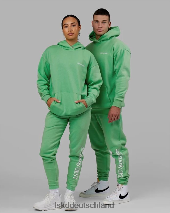unisex LSKD Motion Kapuzenpullover in Übergröße – Apfelminze Bekleidung VD2NLV449
