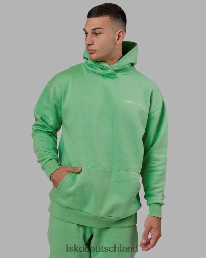 unisex LSKD Motion Kapuzenpullover in Übergröße – Apfelminze Bekleidung VD2NLV449