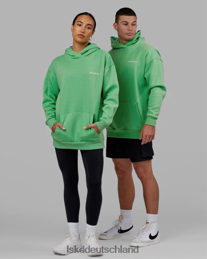 unisex LSKD Motion Kapuzenpullover in Übergröße – Apfelminze Bekleidung VD2NLV449